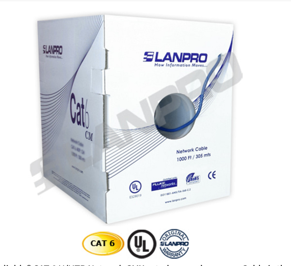 Network CAT6. Lanpro.